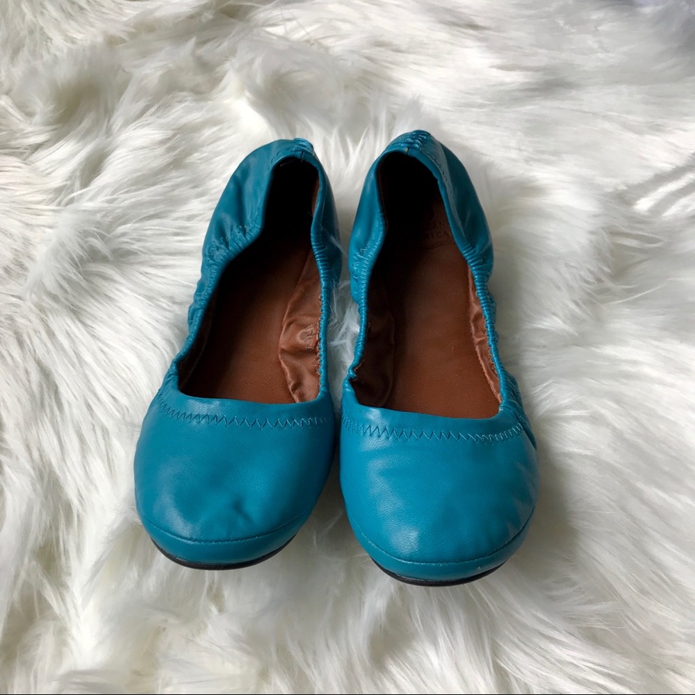 Lucky Brand Leather Ballet Flats